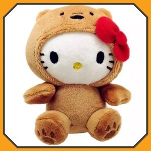 🐻New🐻Hello Kitty Brown Bear Plush 🐻